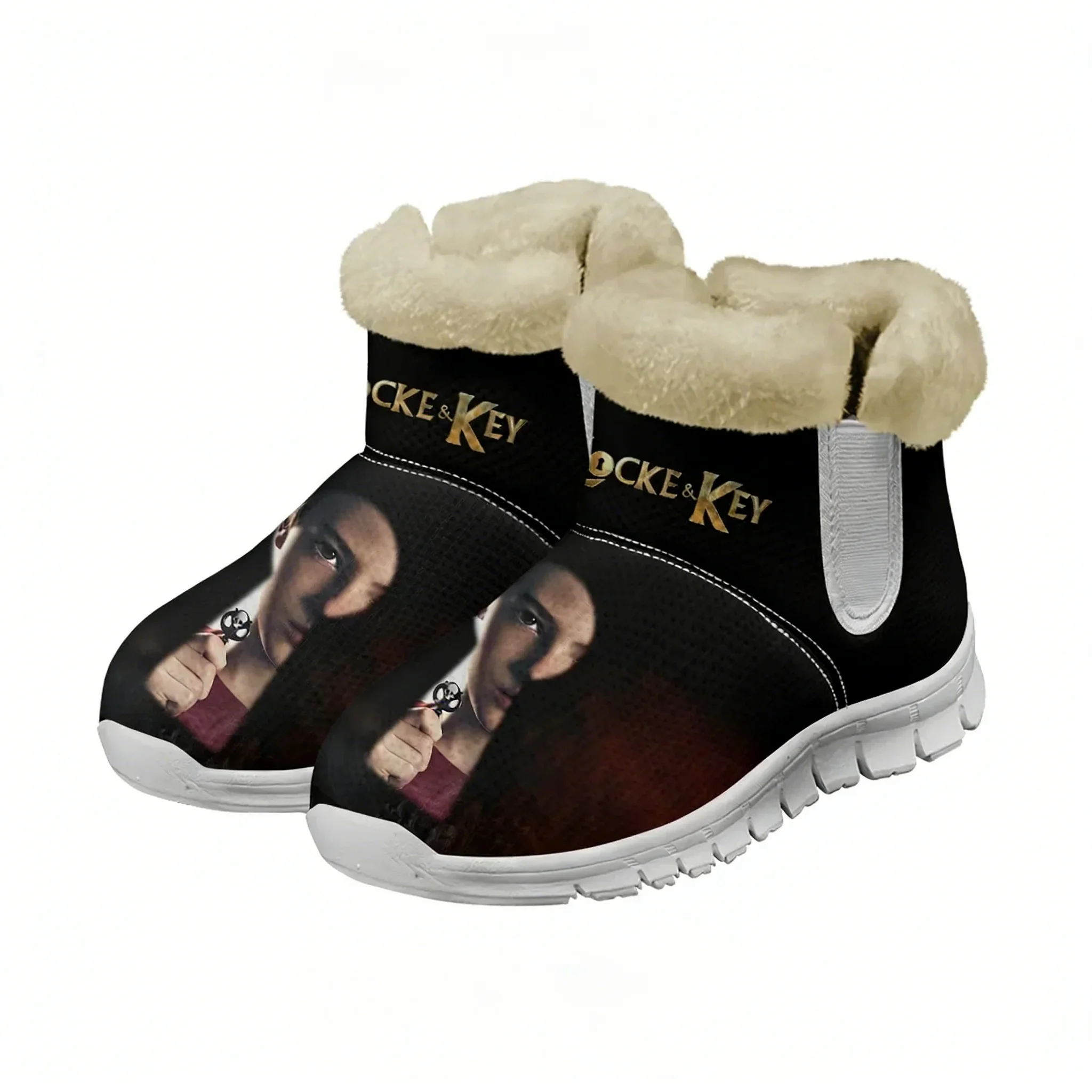 

Locke & Key Warm Boot Mens Womens Teentager Shoe Outdoor High Quality Personalized Fashion Lightweight Sneaker Custom Made Shoes