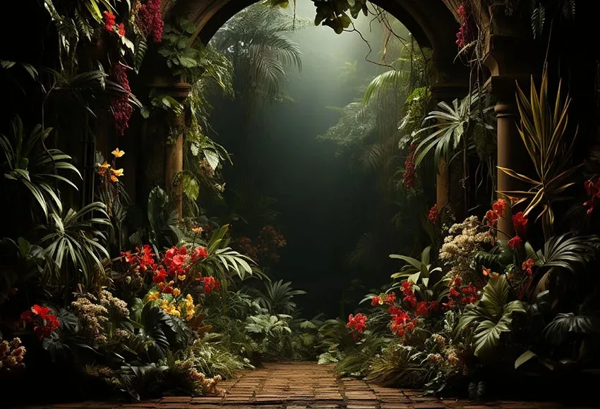 أوراق طبيعية خلفية الكروم ، النباتات الخضراء ، زهور الربيع ، غابة الغابة ، الاستوائية ، صورة الكبار ، استحمام الطفل ، حفلة عيد ميلاد