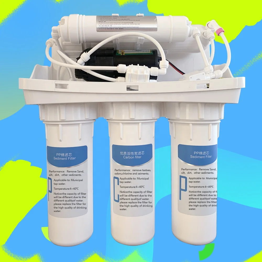 Factory Price RO Water Purifier 50G 75G 100G Home And Car Dual Use