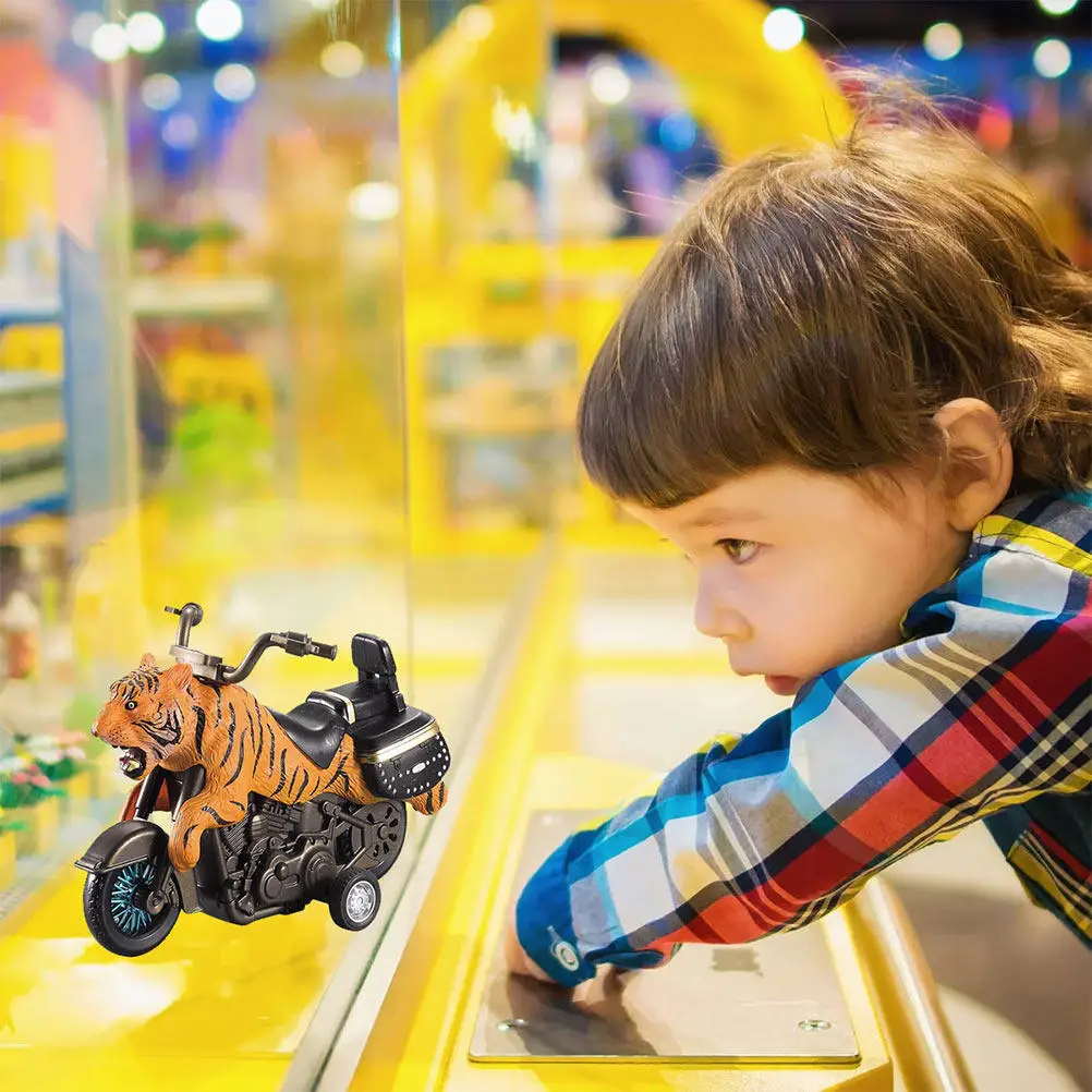 2Pcs Friction Powered Pull Back Motorcycle Cars Mini Interactive Educational Preschool Cars for Birthday Gifts Home