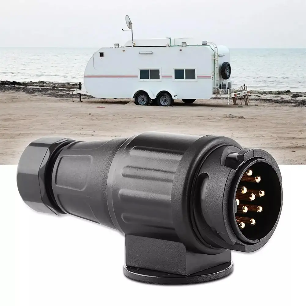 13 Pin Trailer Plug 12V Towing Connector Caravans Socket Accessories Plug Accessories Truck Euro X3H8