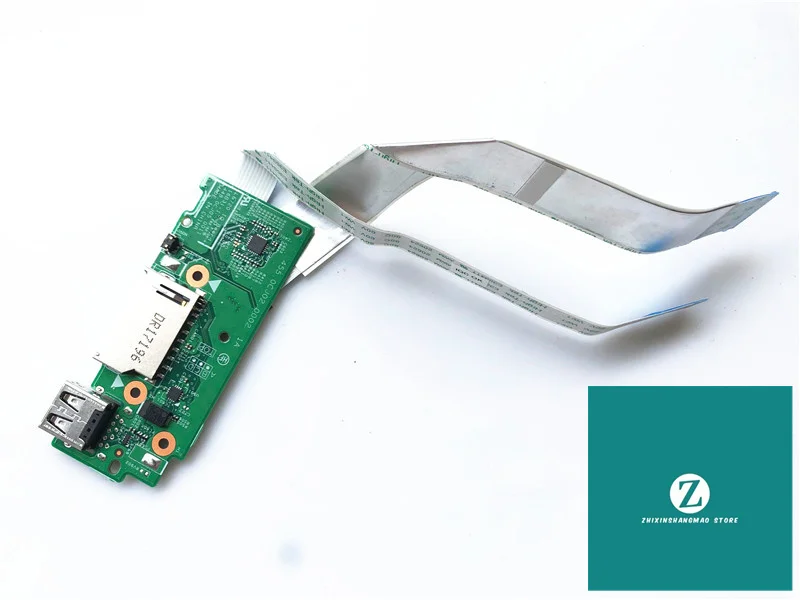 Imagem -02 - Genuíno para Lenovo Ideapad 72015ikb Placa de Leitor de Cartão Usb com Cabo 5c50p26304