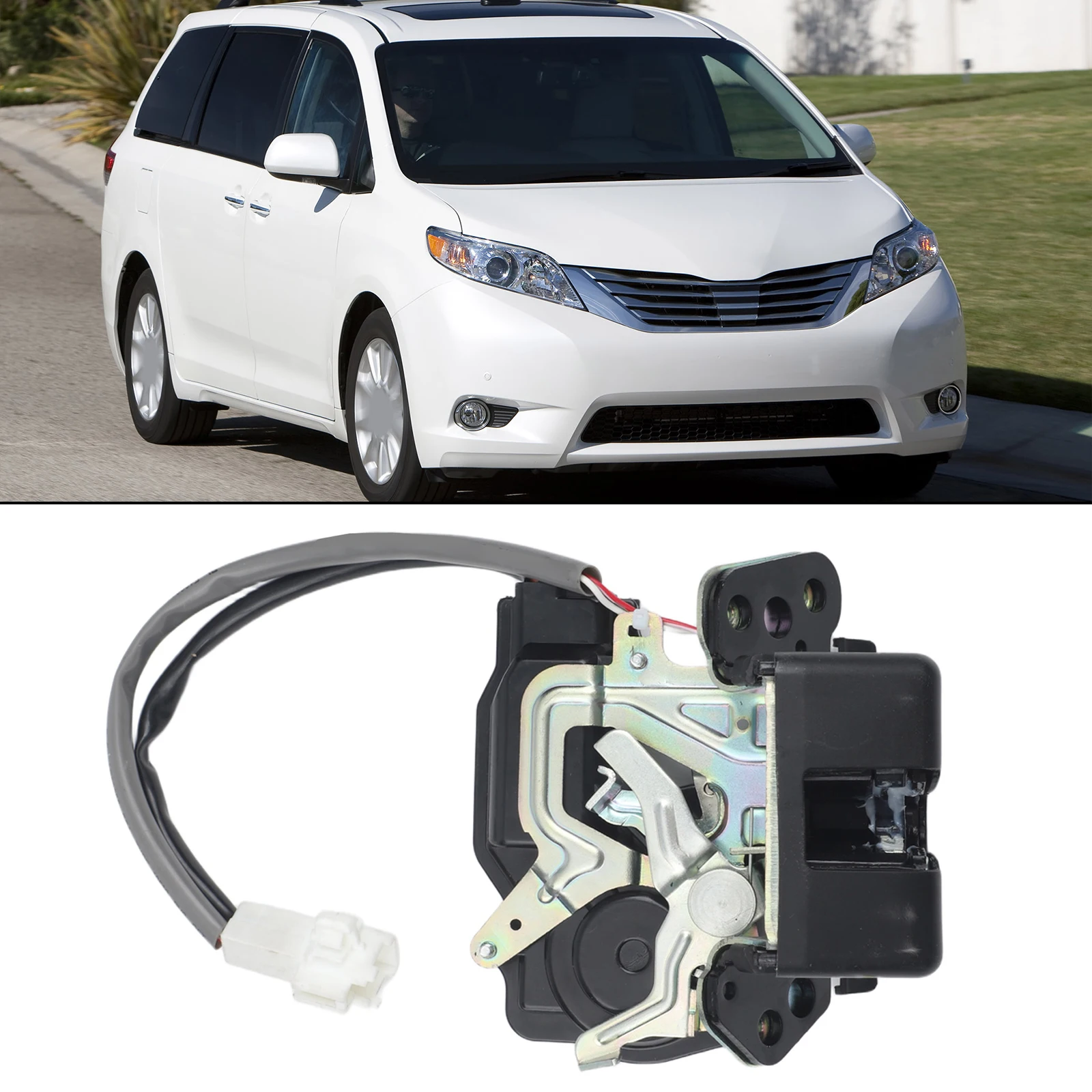 Tailgate Latch Liftgate Actuator Steel Alloy Metal Alloy Direct Replacement Installation Colour As Shown In The Picture