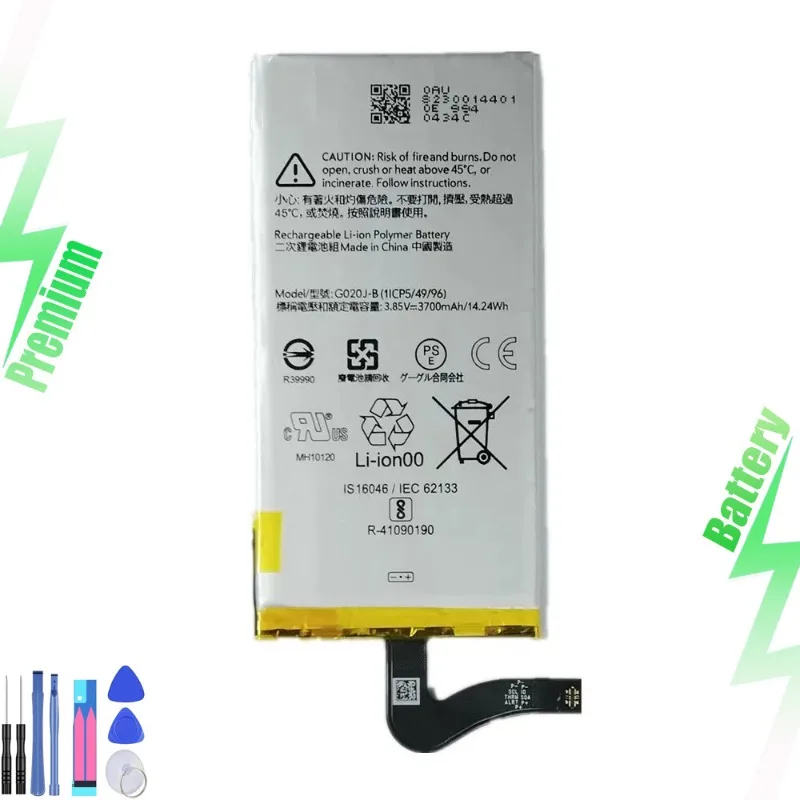

Suitable for 4XL G020J-B 3700mAh replacement lithium-ion battery, high quality, brand new -
