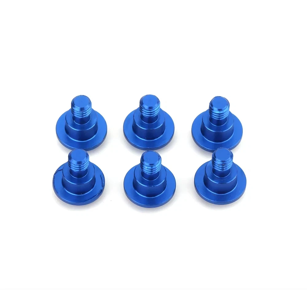 สกรูยึดกันกระแทกโช้คหน้า CNC สำหรับ HUSQVARNA TC TE TX FC FX FS 125 200 250 300 350 450 300i ENDURO 701 2014-2021 ทนทาน