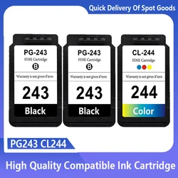 Remanufactured For Canon PG243 243XL CL244 244XL Ink Cartridge For TR4520 TS302 MX490 MX492 MG2420 MG2922 MG3020 Printer