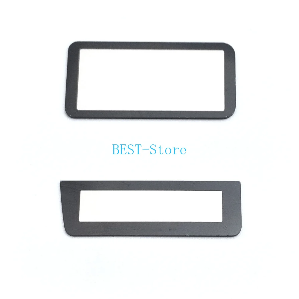 New for Nikon D4 D4S Top & Bottom Outer Glass LCD Screen Window Protector with tape Digital Camera Assembly Repair Part