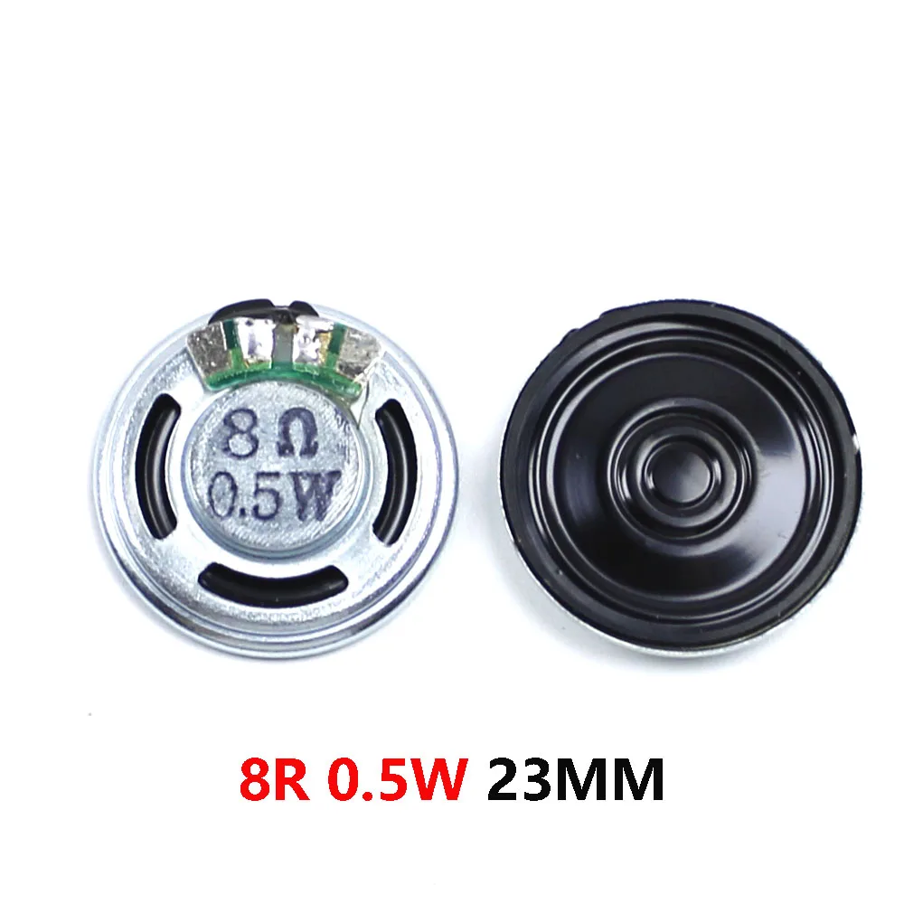 2pcs slim speaker 0.5W 1W 2W 8R Mini Speaker 8 Ohm Loud Speaker Diameter 20mm 23mm 26mm 28mm 30mm 32mm 36mm 40mm 50mm Loudspeake