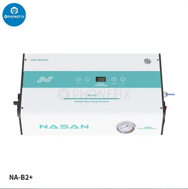 NASAN B2+ Bubble Remover Built In Air Compressor for iPhone Mobile Phone LCD Screen Air Bubble Removing Machine Tools 