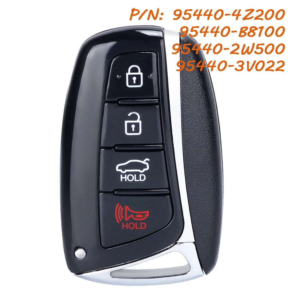 

95440-4Z200 95440-B8100 95440-2W500 95440-3V022 for Hyundai Santa Fe Sport 2013 2014 2015 2016 2017 2018 Smart Remote Key Fob