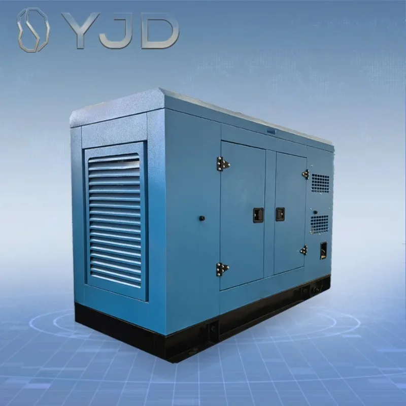 Leiteng 100kw 125kw 150kw Silent Diesel Generator Sets Electric Start Water Cooled Trailer Type 50/60hz Frequency AC Single