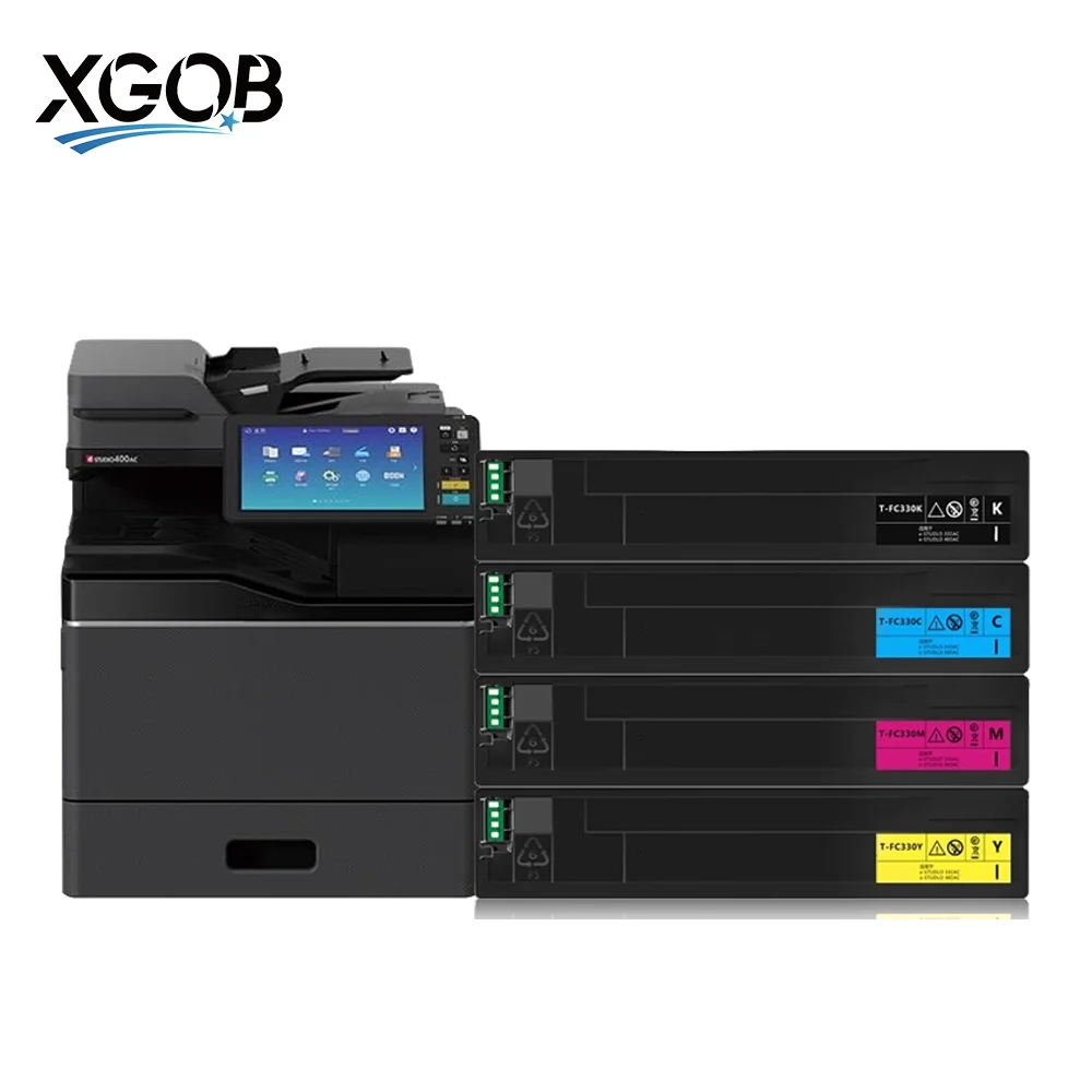 

1 шт. T-FC330C тонер-картридж для Toshiba e-STUDIO 330AC 400AC высококачественный совместимый тонер для копировальных аппаратов