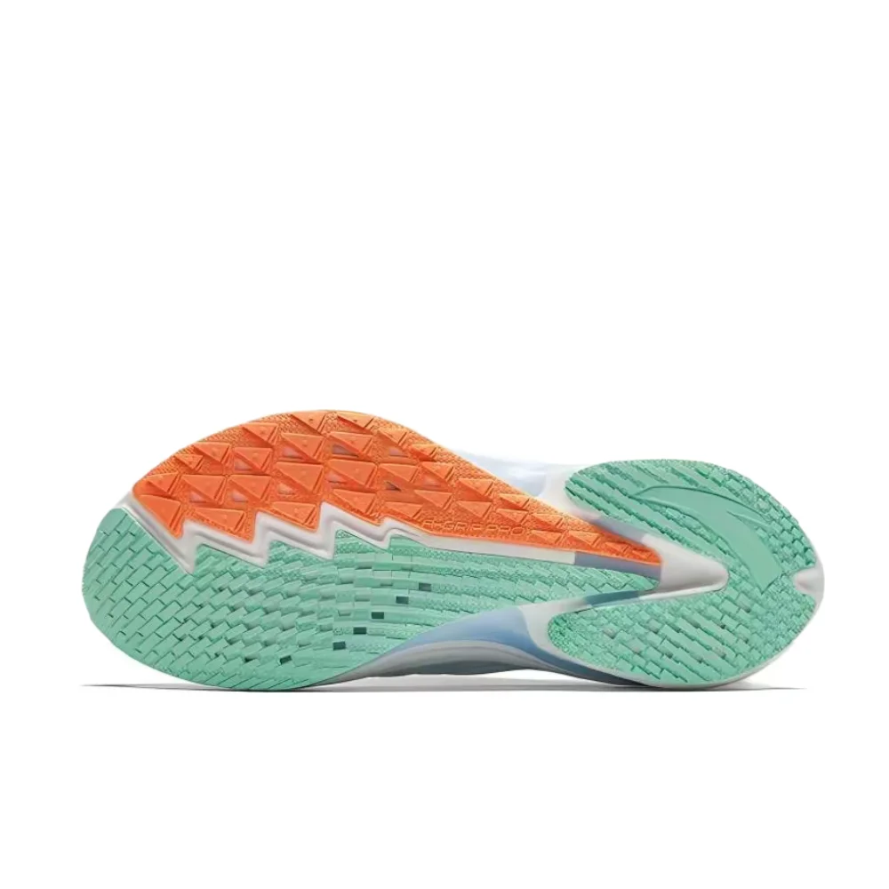 Anta Mach 4.0 Women's Low-Top Running Shoes – Comfortable, Stylish, Versatile, Cushioned & Durable, White/Blue 122425583-3