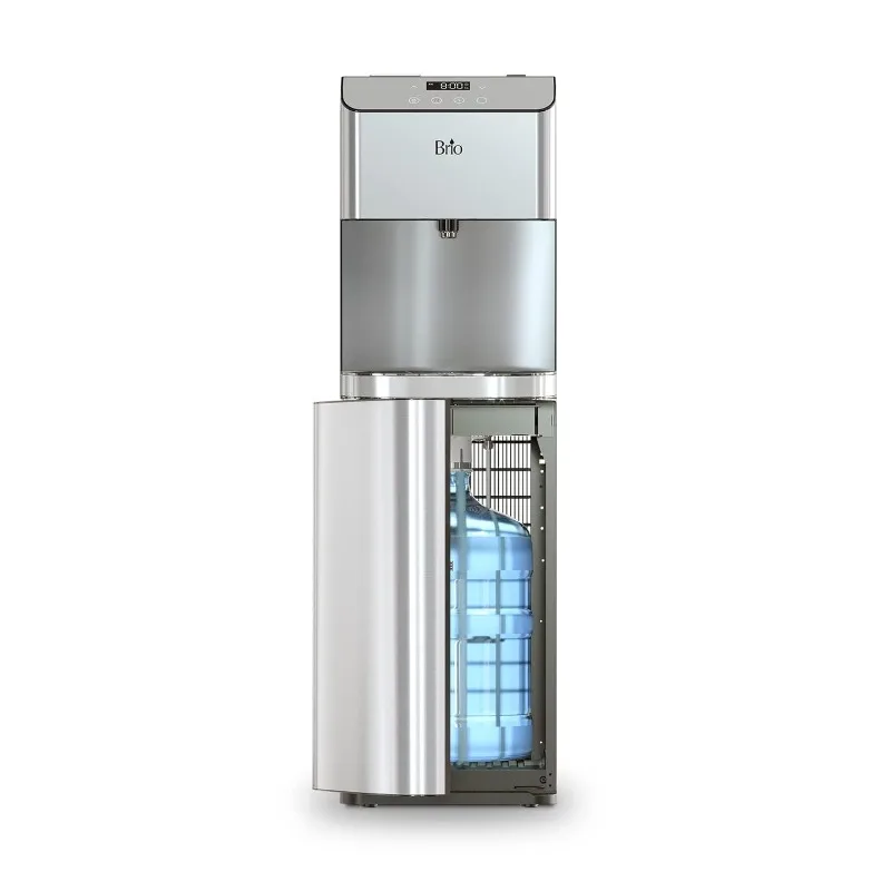 

Moderna Bottom Load Water Cooler Dispenser - Tri-Temp, Adjustable Temperature, Self-Cleaning, Touch Dispense, Child Safety Lock