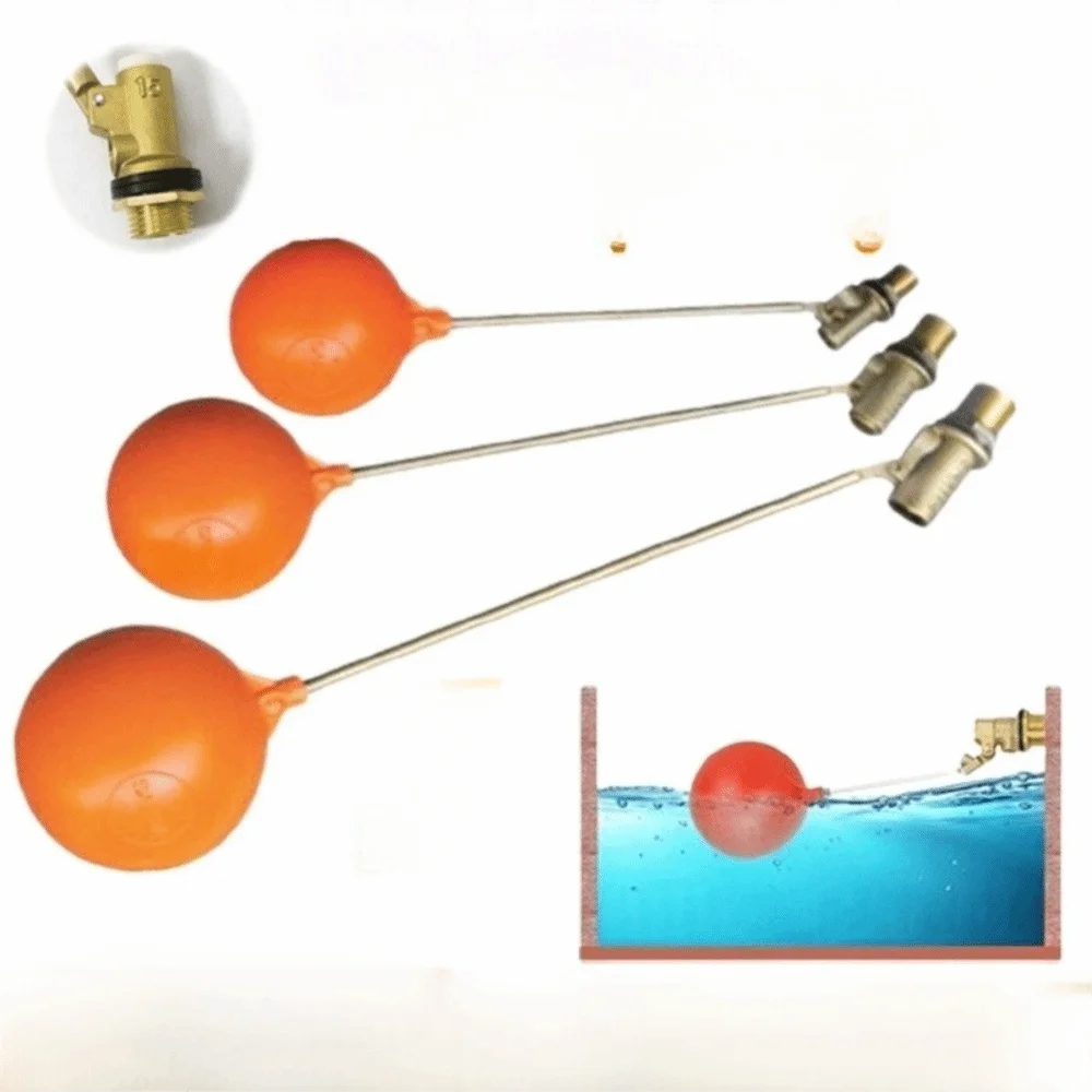 

Stainless Steel and ABS Brass Float Valve Automatic Control Flow Water Tower Control Valve Water Inlet Valve Accessories