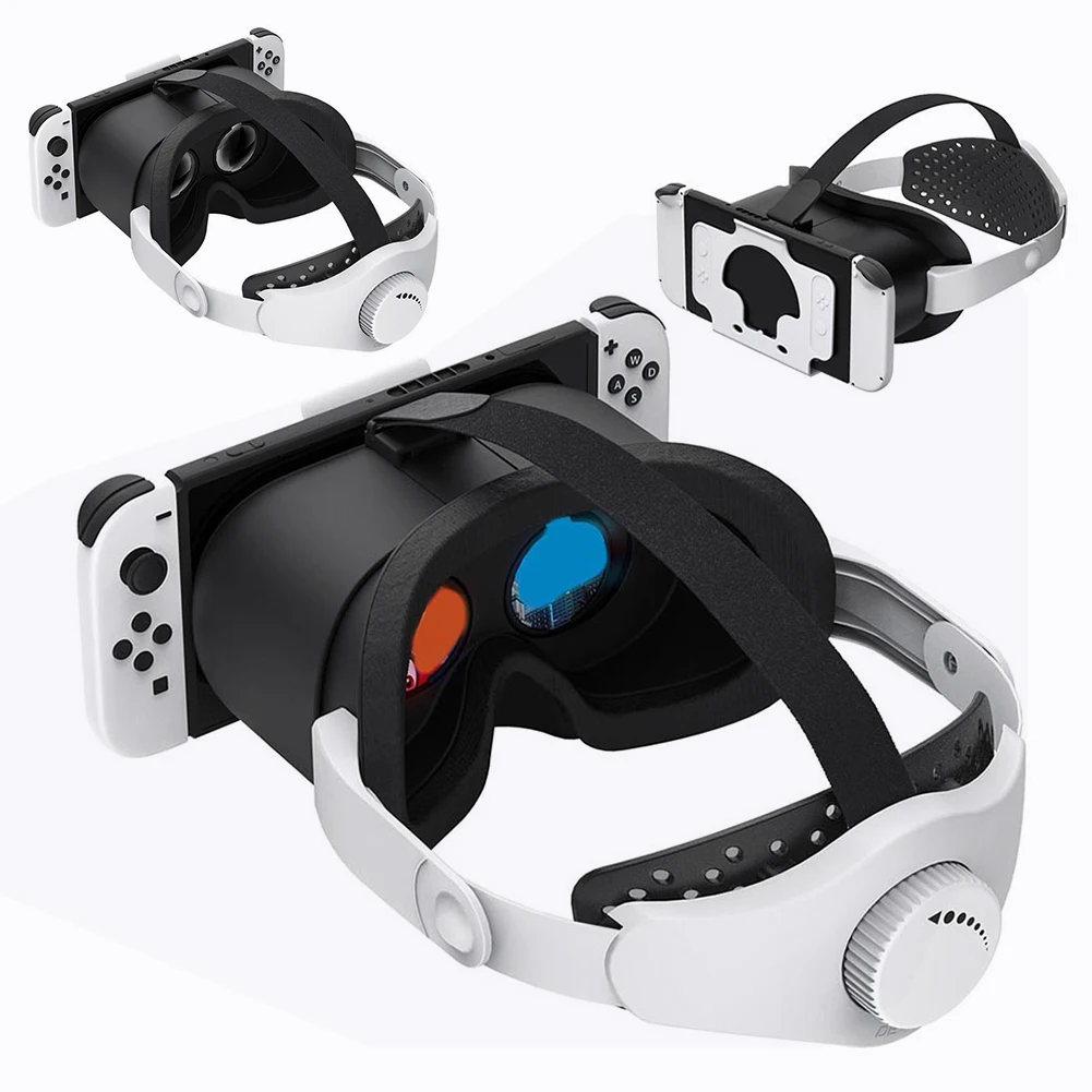 VR Headset Virtual Reality Headset with Adjustable Pupil Distance 3D VR Goggles for Nintendo Switch OLED