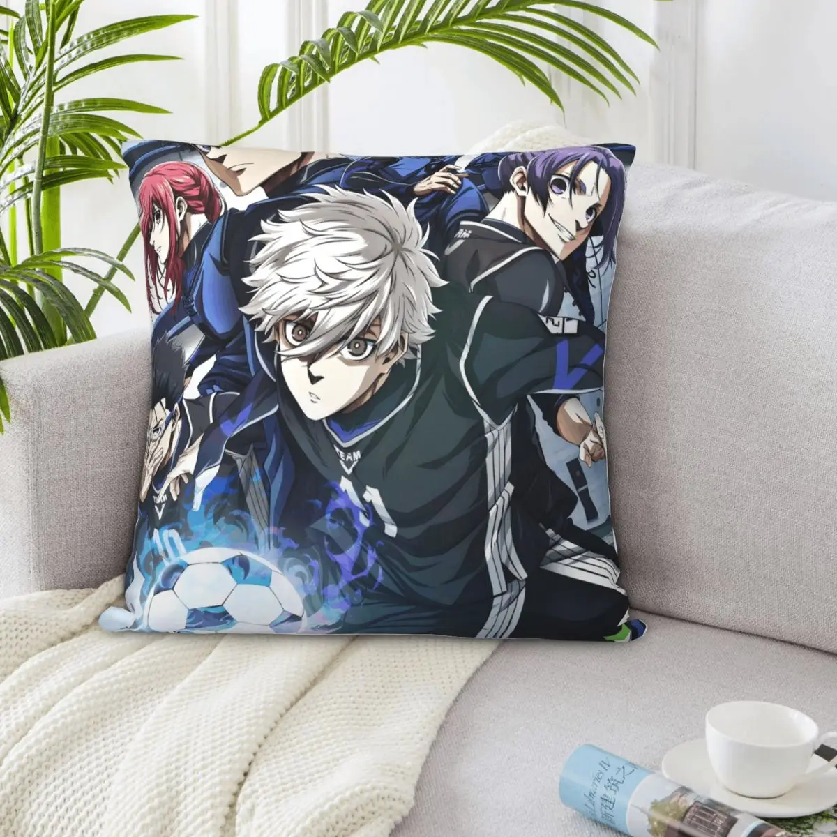 

BLUE LOCK 00383 Home Home Decor Travel Pillow Dakimakura Pillow Case Pillow Cover