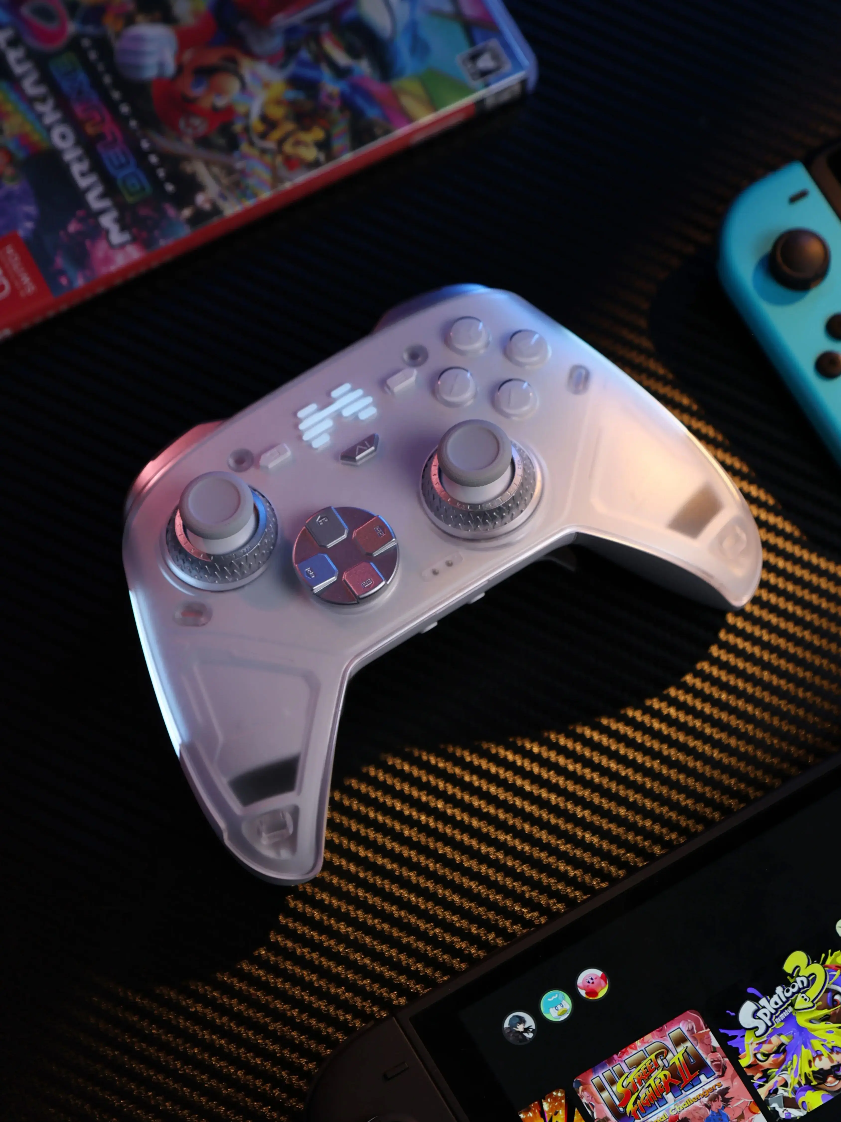 BEITONG KP70 Haptic Feedback Wireless Controller für PC/Switch/iOS/Android/Steam, Dual Auto-Sense Trigger (chinesische Version)