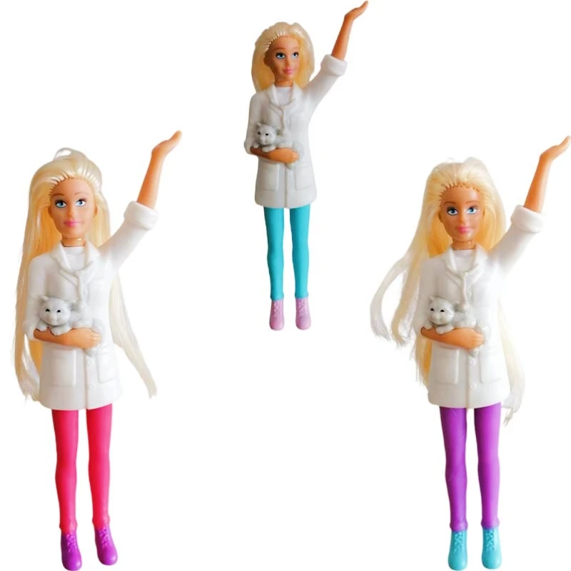 

Original Cute Kelly Barbi Dolls Moveable Joint Body Doll Toys For Girls Kids Education Gift