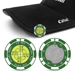 Caiton Golf Marker with Magnetic Hat Clip - High Precision Green Reading Aid - Perfect for All Golfers - Improve Putting Skills