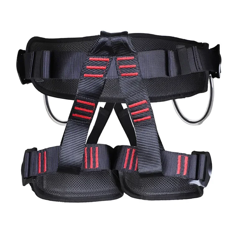 Wholesale Outdoor Rock Climbing Mountaineering Downhill Wear-resistant Anti-falling Half-length Safety Belt