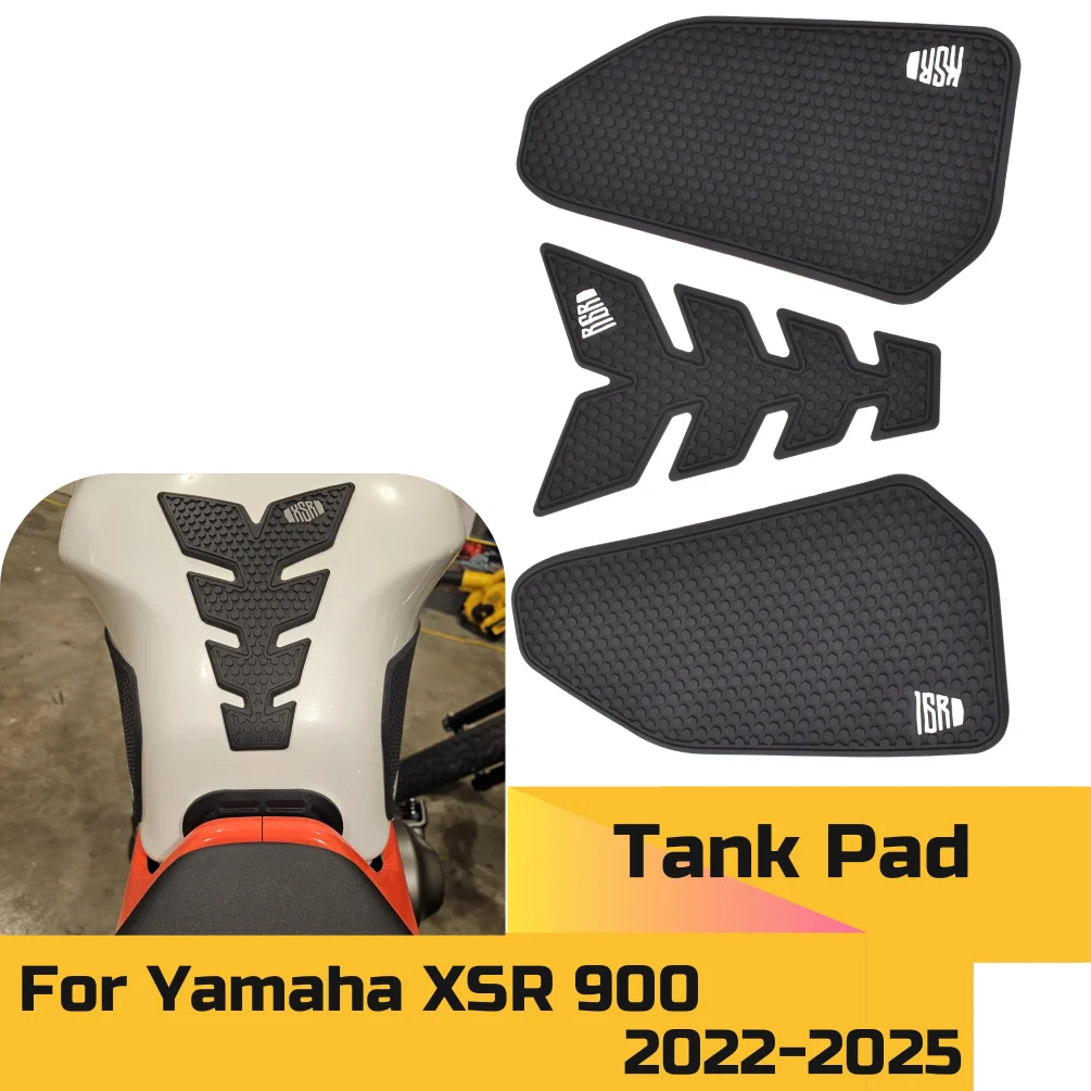 

XSR900 наклейки на бак, защита газа для Yamaha XSR900 2022-2025, комплект мотоцикла, защита колена, наклейка на масло и газ, аксессуары