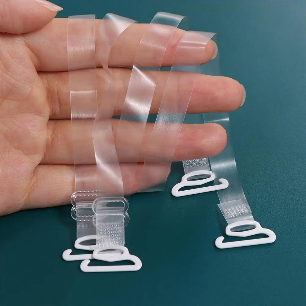 For Women Double Shoulder Strap Invisible For Girls Brassiere Straps Women Bra Belt Bra Accessories Transparent Shoulder Strap