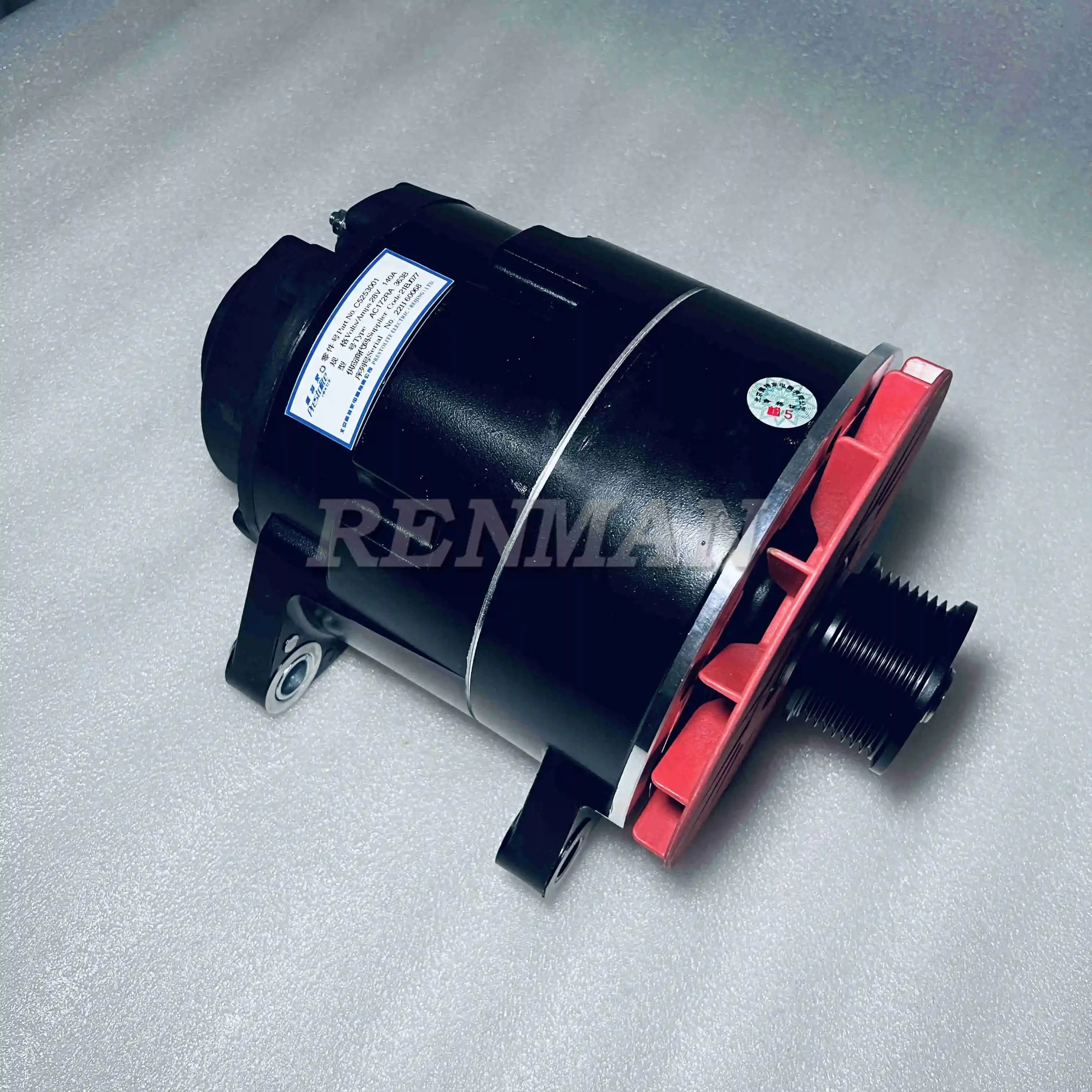 

Popular Hot sellCummins Engine ISBE 24V 140A Alternator 5253001 4934604 AC172RA-308B
