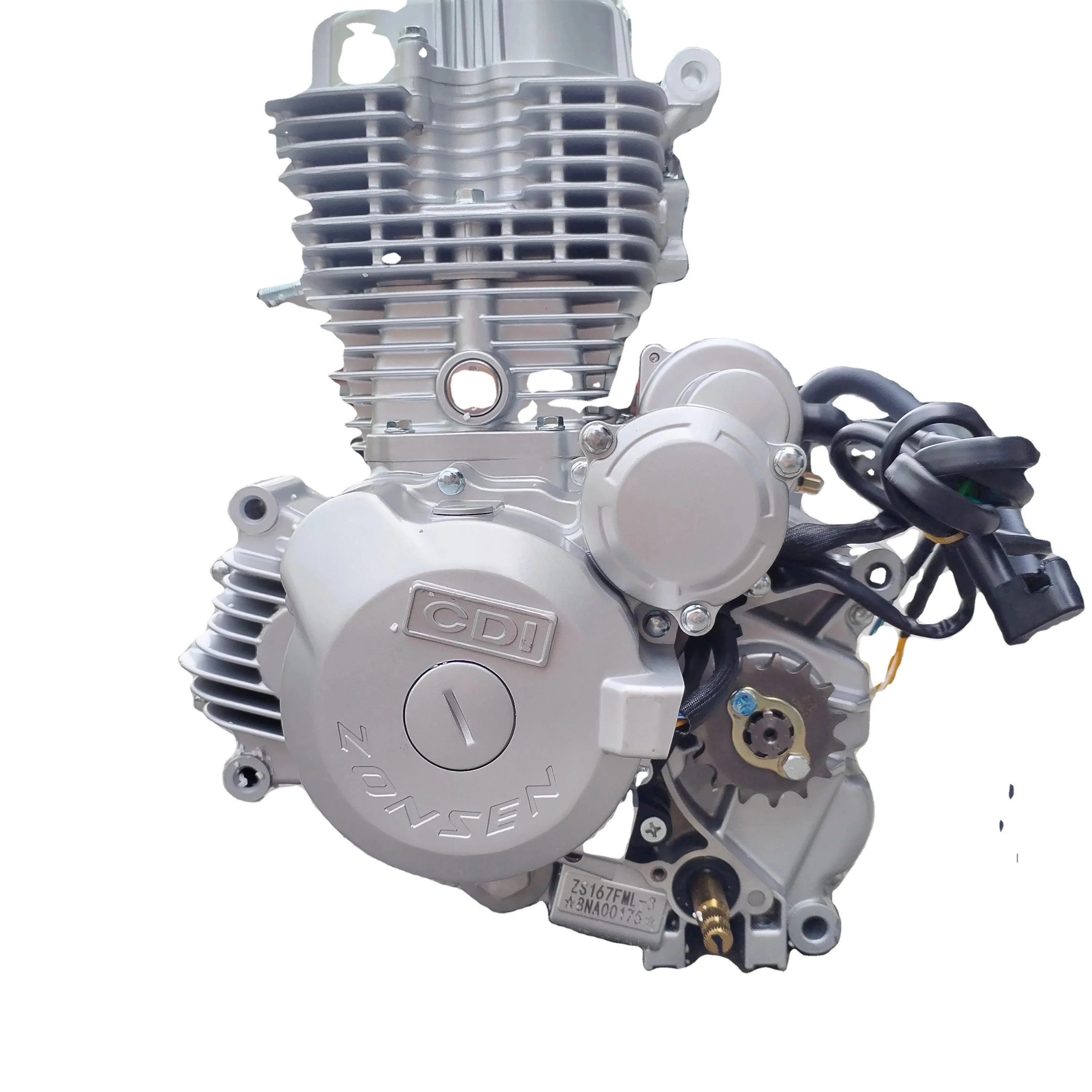 

Zongshen CG250D-B Air Cool 4 Stroke Motorcycle Engine Assembly Zongshen 250cc Motorcycle Engines 250cc CG250 With Balance Shaft