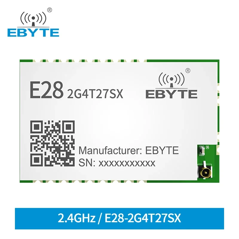 

E28-2G4T27SX SX1281 2.4GHz 27dBm 7km LoRa Wireless module UART FLRC GFSK Modbus RSSI serial port lora transceiver