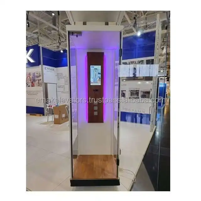 

Modern Elevator Small Homelift Compact Emak Mini Lift 2Stops 150Kg