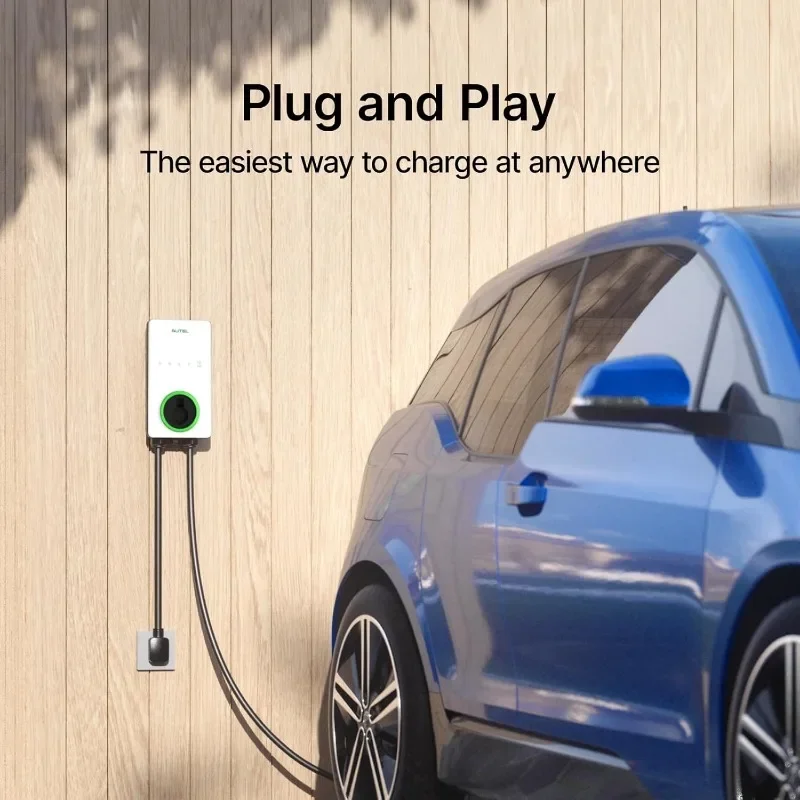 Station de recharge rapide pour véhicule électrique, chargeur 2 EV, câble flexible de 25 pieds, intérieur et extérieur, jusqu'à 40A, 240V