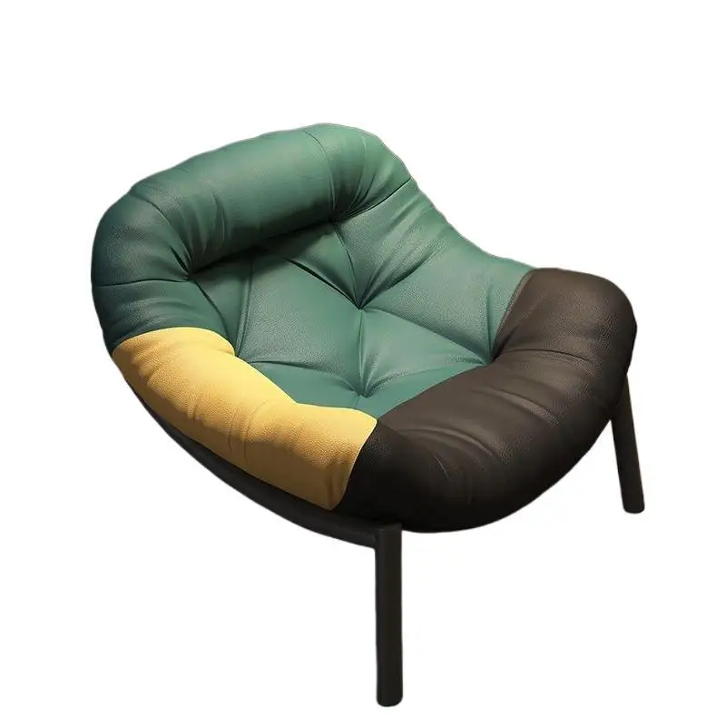 Single light luxury, Italian simplicity, designer style, balcony leisure chair, living room creativity, lazy sofa chair