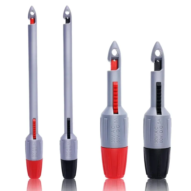 SHGO-4Pcs Wire Piercing Probe,Insulation Piercing Clip Set For Multimeter Voltage Testing Detect Automobile Circuit 4Mm