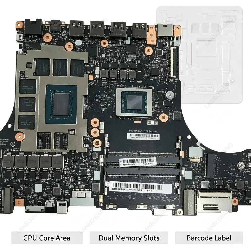 Laptop Motherboard for Lenovo Legion R9000K 2021H Y9000K 2021, RTX3060 3070 3080 Gaming Notebook Replacement Part