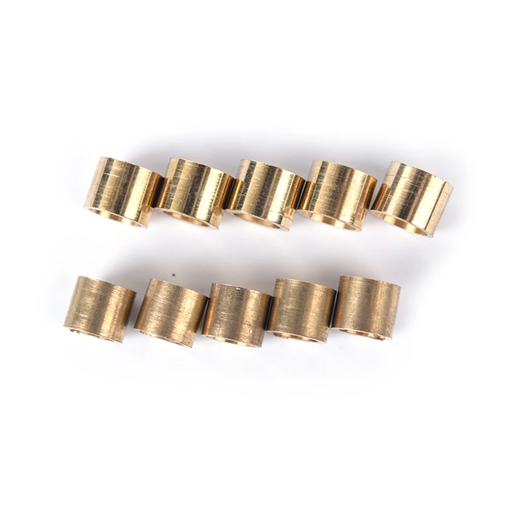 5Pcs High Quality Billiards Snooker Copper Ferrule Brass Snooker Pool Cue Ferrules Cue Repair