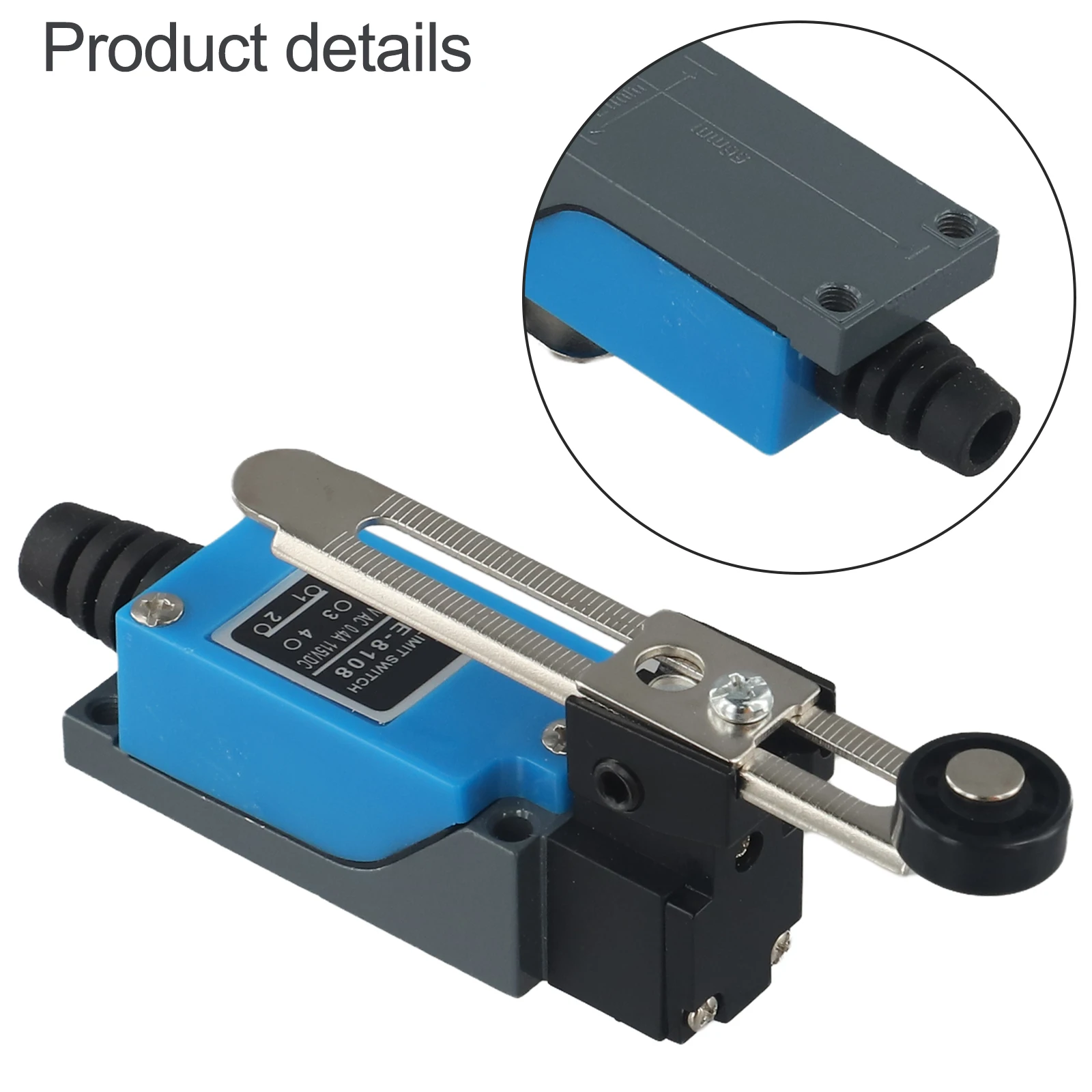1pcs Travel Switch IP65 Travel Switch ME 8108 Limit Sensor Switch Limit Switch 250V/5A 1NO1NC Electrical  Power Tools