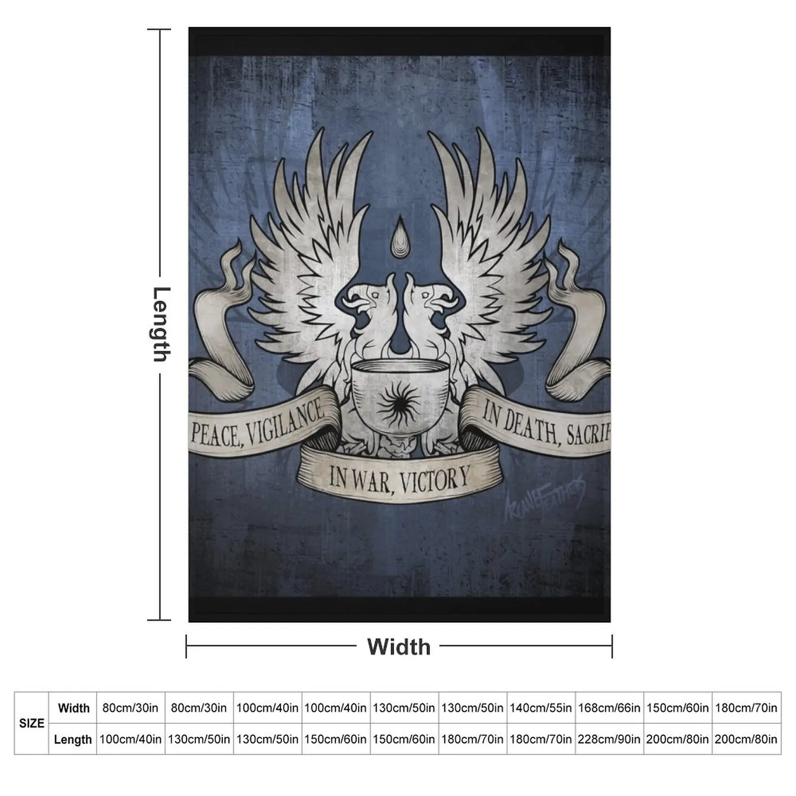Dragon Age: Grey Warden Motto Throw Blanket Furry Bed Fashionable Thermals For Travel Luxury Brand Blankets