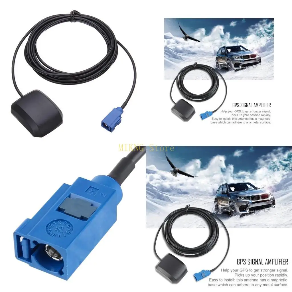 

Активная GPS-навигационная антенна Fakra C для легковых автомобилей, грузовиков, внедорожников, для головного устройства RNS510