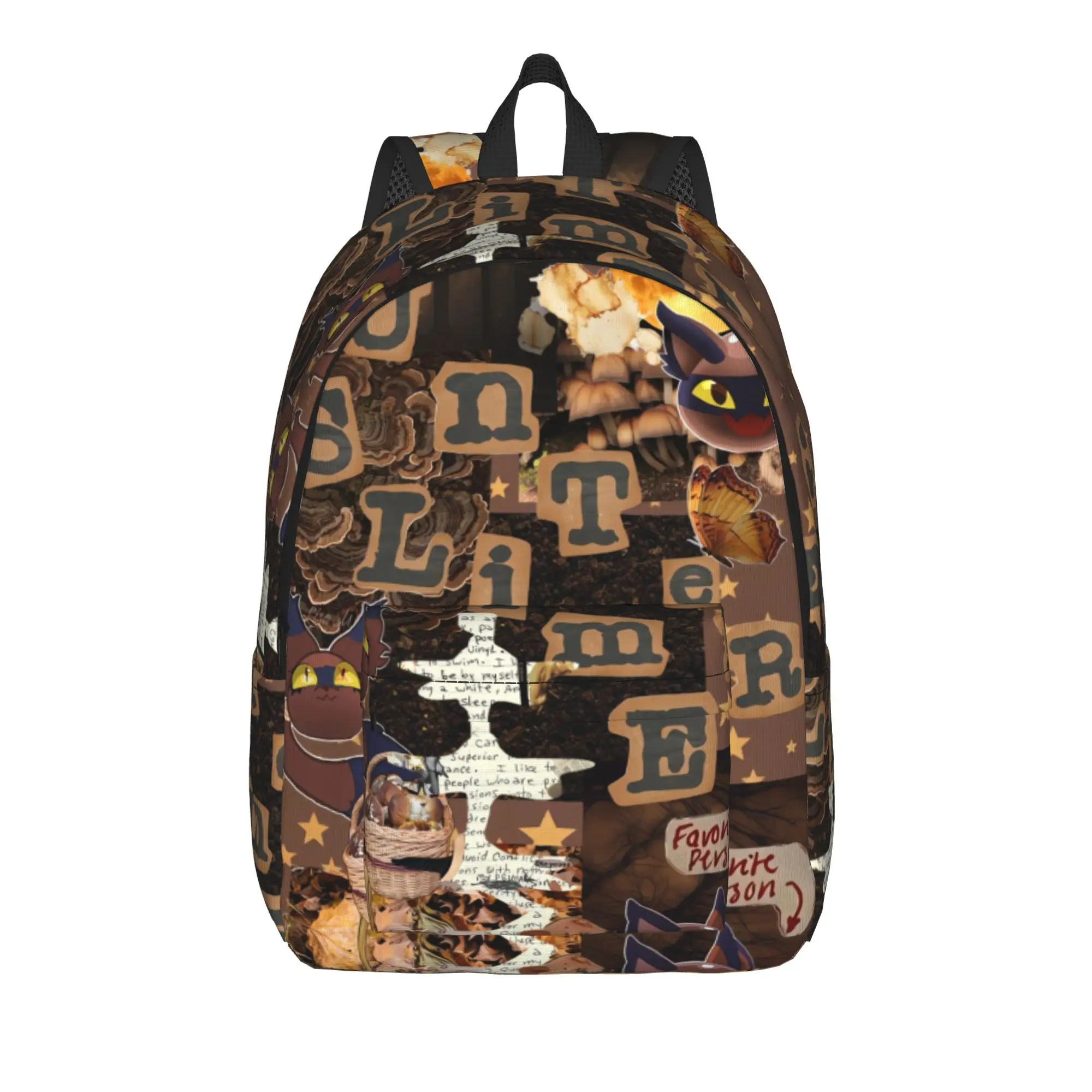 Vintage Letter Slime Rancher Backpack  Style Backpacks Girl College Print High School Bags Designer Rucksack