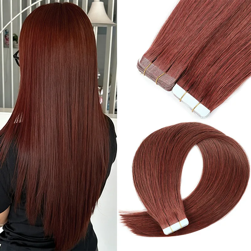 real-human-hair-tape-in-extensions-20pcs-14inch-1b-60-30g-quick-add-body-for-party-chic-style-wholesale
