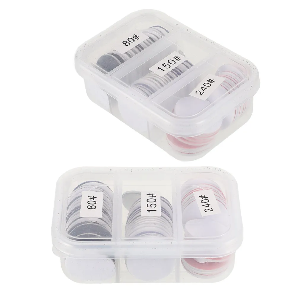 

120Pcs Pedicure Sanding Discs for Feet Callus Remover Replaceable Foot Grinder Pads Efficient Skin Smoothing Discs for Nail