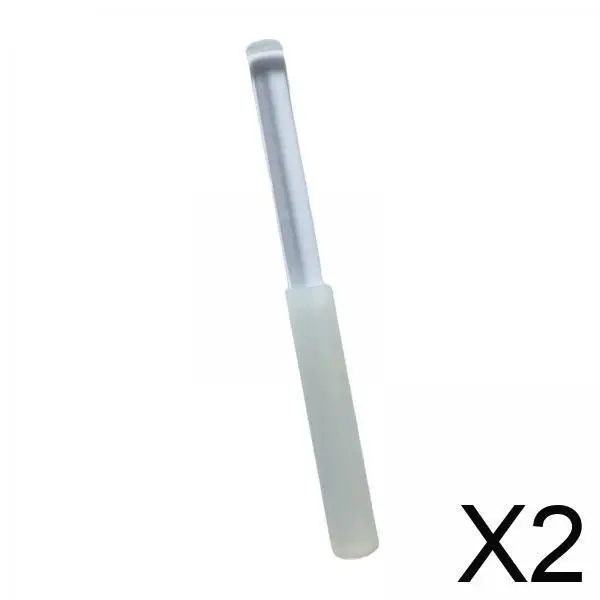 

2x1x Crystal Mallet Handle Clear Waterproof for Singing Bowl Office Outdoor