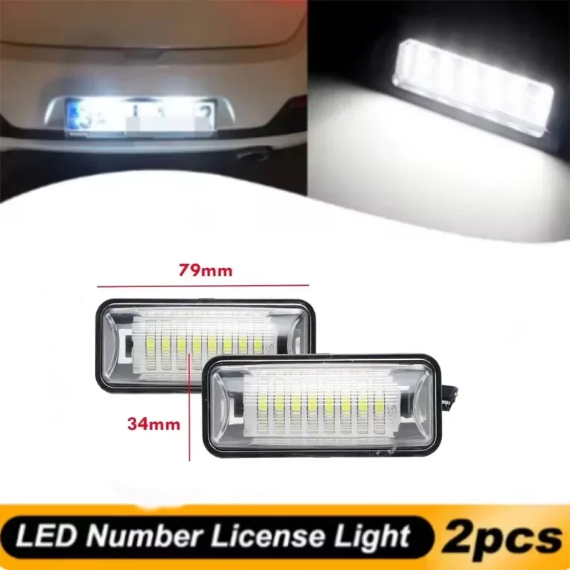 

2pcs LED License Number Plate Light Lamp Car Lamps for Toyota 86 GT-86 Subaru Forester BRZ Lmpreza WRX Legacy XV Crosstrek