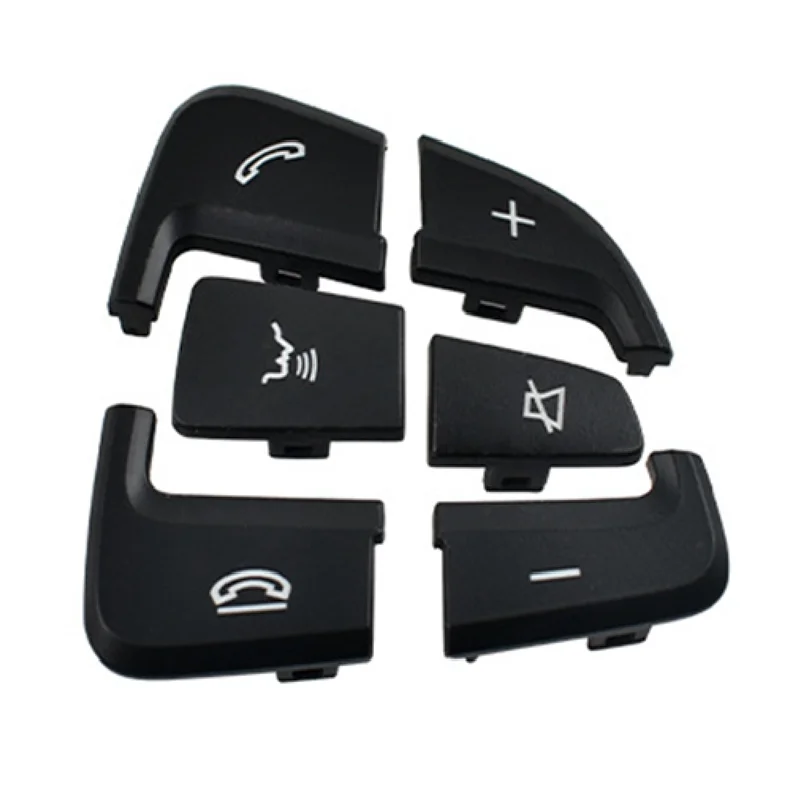 

Classy-Car Black Right Steering Wheel Button Trim Cover For Mercedes Benz GLE W166 Car Accessories Supplies Parts