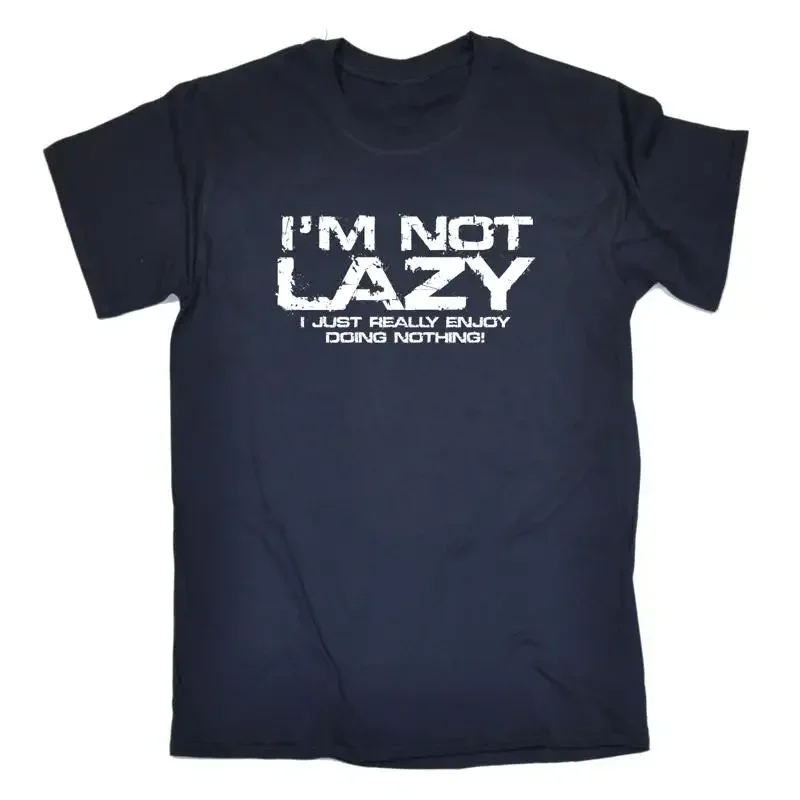 Not Lazy Just Really Enjoy Doing Nothing T Shirt Couch Gym Birthday Funny