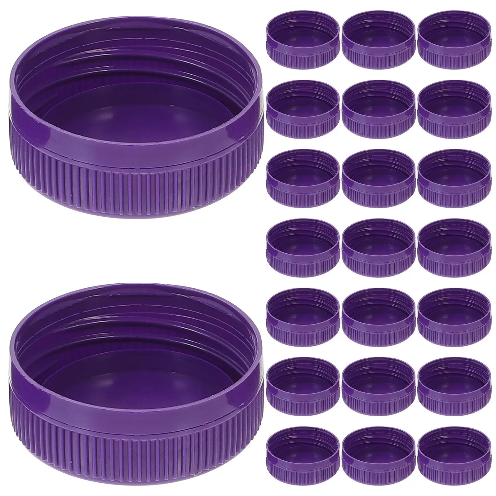 

100 Pcs Plastic Bottle Caps 30mm DIY Crafts Kids Intelligence Development Colored Reusable Child Fun Creative Projects