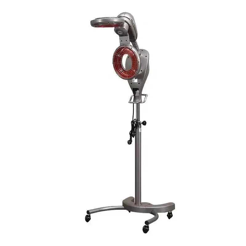 Mounted Hair Processor In Barber Shop With Carbon Fiber Heater Heating Evenly For Hair Color Process-image