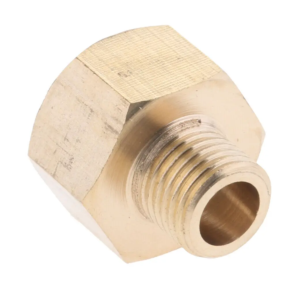 High Pressure Rotary Joint Pressure Washer Rotatable Brass Hose Adapter Connector 22mm Female To 14mm Male