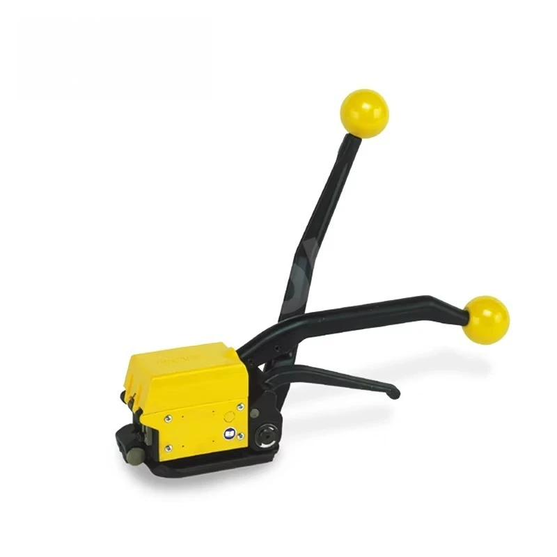 Portable heavy-duty steel strapping machine, manual packaging strapping, unsealed combination tool